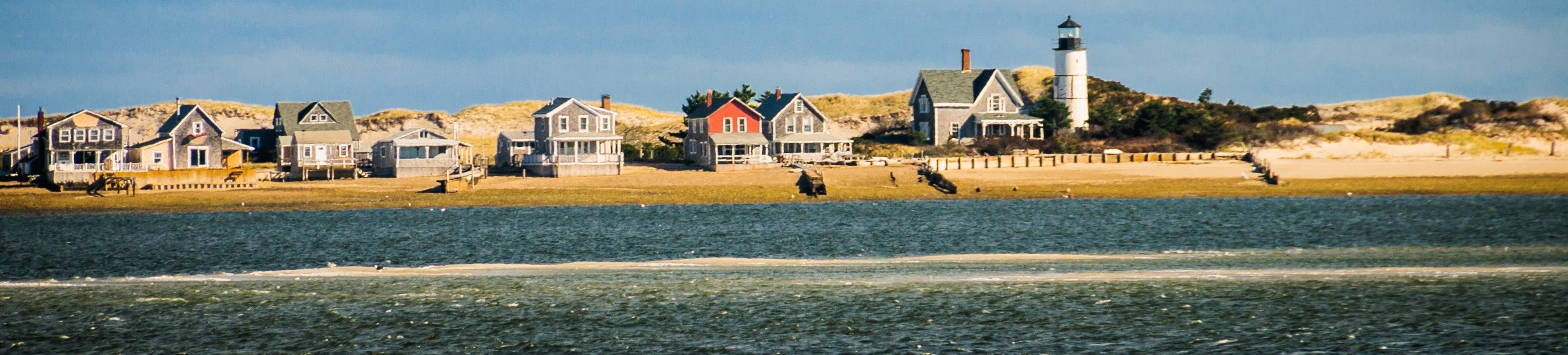 summer cottages on beach in massachusetts